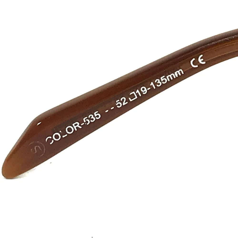 Esprit Eyeglasses Frames ET9374 535 Copper Brown Rectangle Full Rim 52-19-135